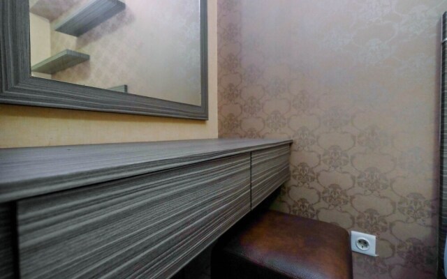 Strategic and Homey 1BR Kalibata City Apartment