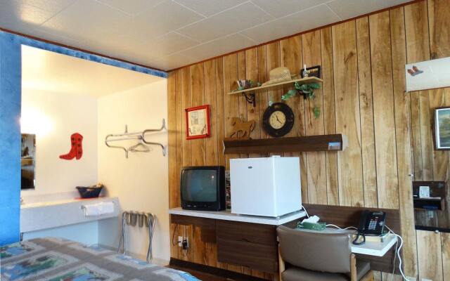 Blue and White Motel