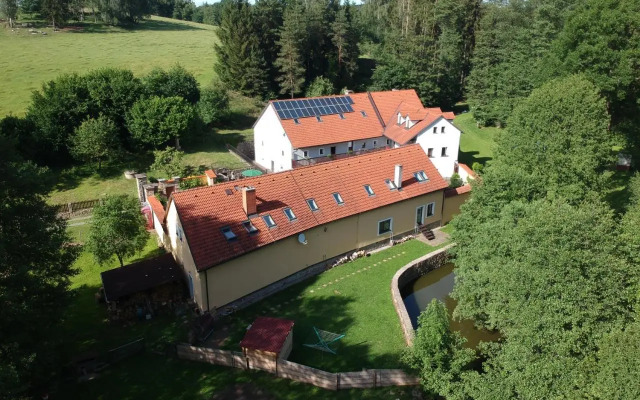apartmany mlýn Strmilov
