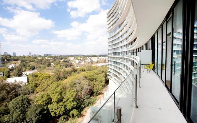 LatitudLuxe apartment in Providencia with pool and gym