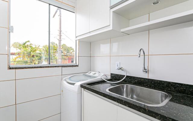 Aconchegante apto com churrasq nos Ingleses ROB203