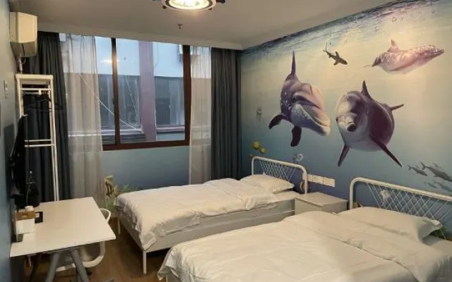 Shanghai Yongdian Gaming Hotel (Zhoupu Subway Station Xiao Shanghai Pedestrian Street Branch) – Guest Rooms – Shanghai
