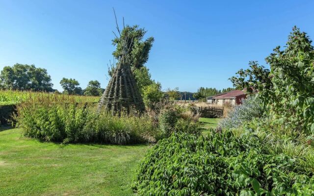 Farmhouse With Fenced Garden