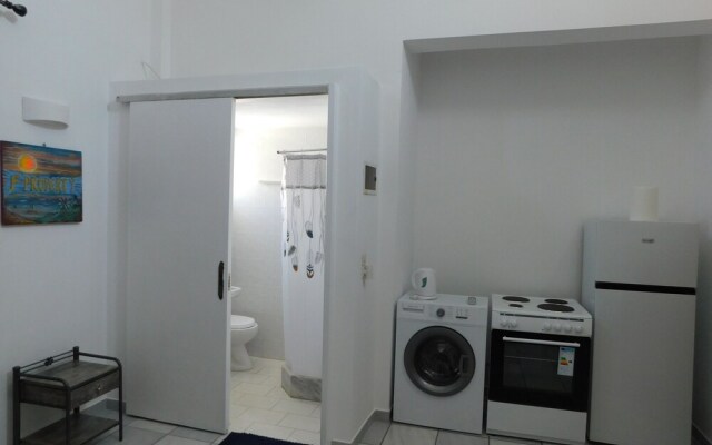 Perissa Art Villa - Kitchen & Washing Machine