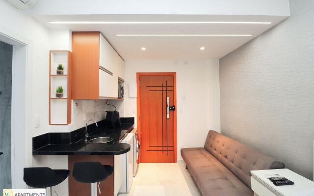 Mini Studio moderno no Leblon para 3 pessoas