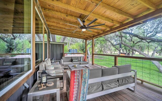 Stunning Blanco Home w/ Direct River Access!