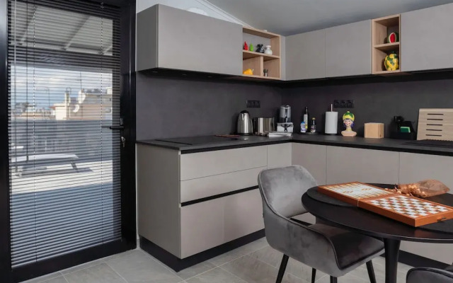 Glyfada Luxury Design Penthouse With Prive Terrace