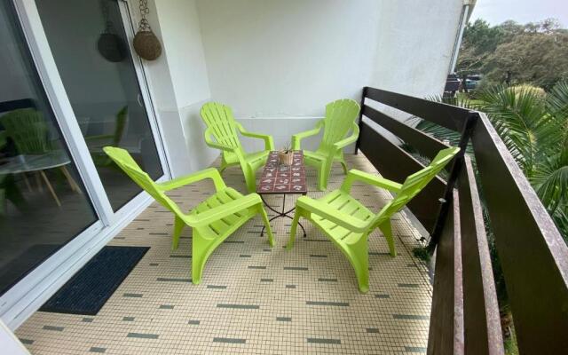 Labenne Ocean - joli appt avec terrasse -T2 300m plage