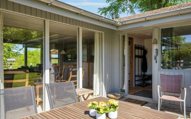 Quaint Holiday Home near Glesborg with Roofed Terrace