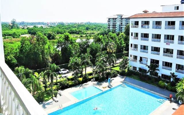 Baan Suan Lalana Sa 1 bedroom apartment with pool view Pattaya