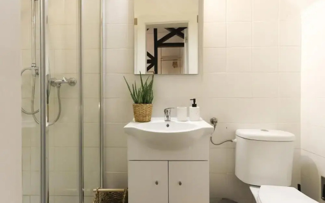 Golden Studio Inside Castle Walls by Homing