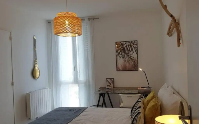 Le doux voyage T3 lumineux, vue mer.