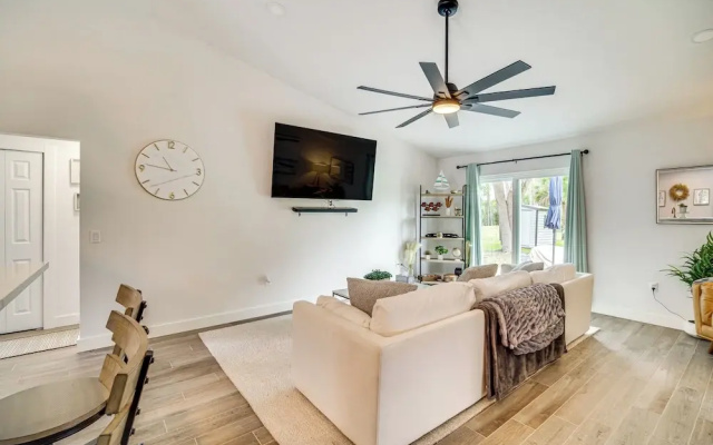 Private Yard + Patio: Central Sebastian Home!