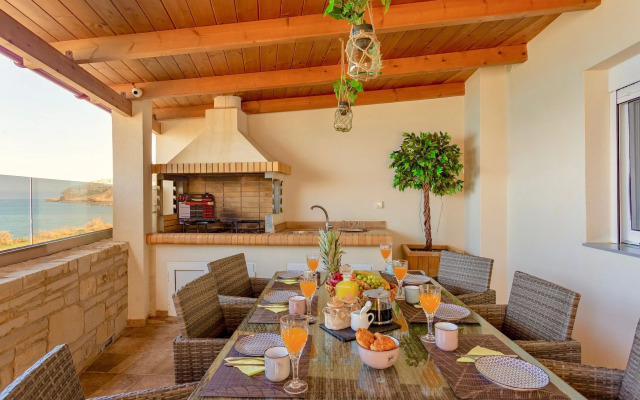 Thalassa Beachfront Villa With Private Pool