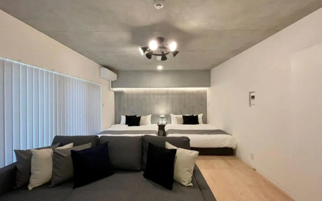 Newly built elegant apartment with jacuzzi scenic city view good f or 6ppl – Guest Rooms – Hiroshima