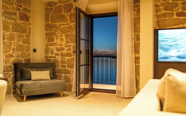 Sea front Villa Draga - infinity pool