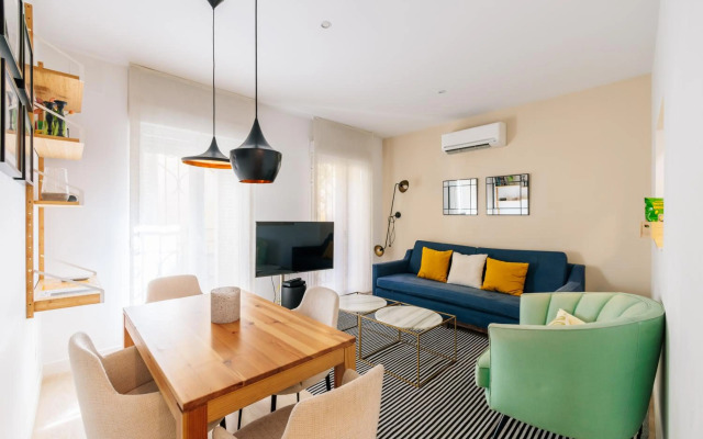 Madrid center 2 bedrooms quiet apartment