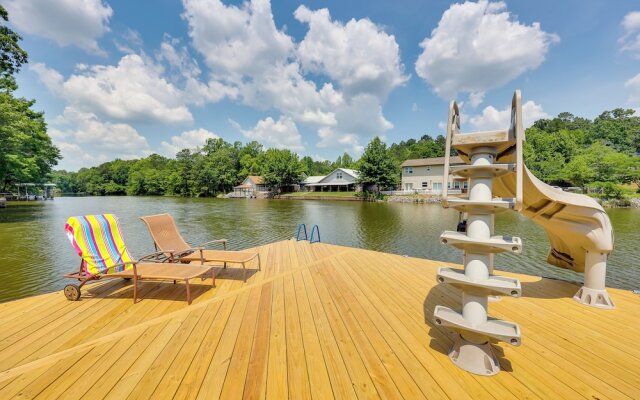 Lakefront Hot Springs Home w/ Furnished Deck!