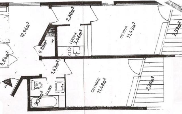 Aravis 1500-11 - 2 pieces et coin nuit