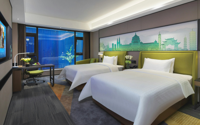 Hampton by Hilton Chongqing Jiangbei Guanyinqiao Pedestrian Street – Guest Rooms – Chongqing