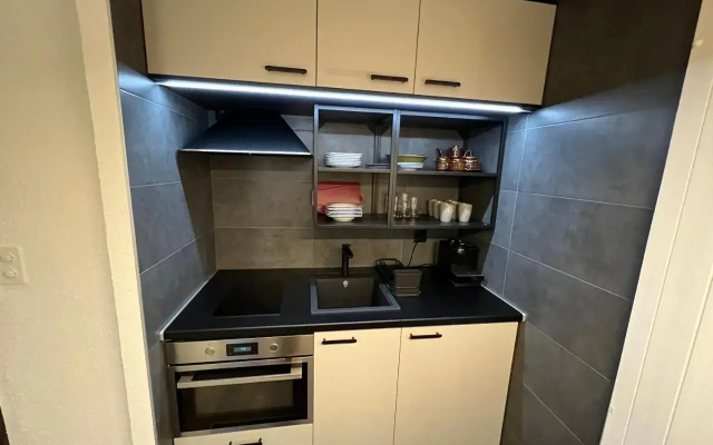Studio for 4 near ski lift - MELEZES K22