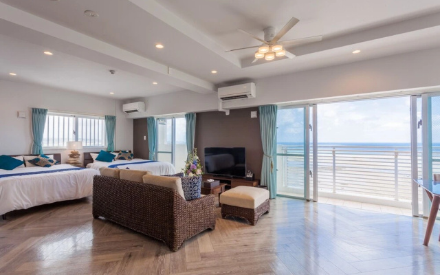 Kariyushi Condominium Resort Chatan ARAHA BLUE RESORT – Guest Rooms – Chatan