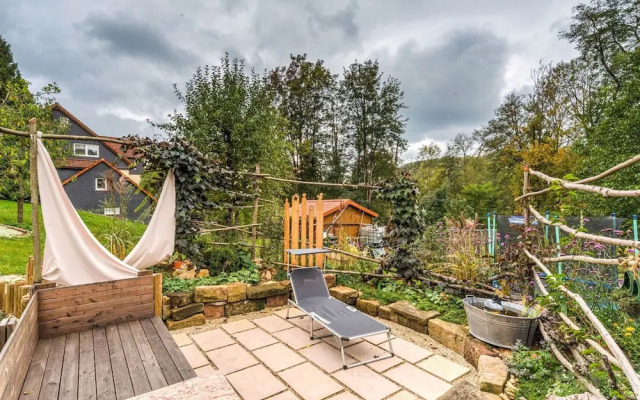 Apartment in Marktrodach With Sauna & Garden