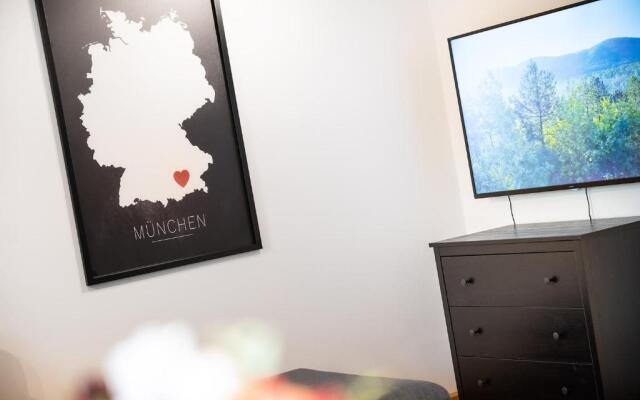 MARIENPLATZ Apartment 2 bedrooms living room kitchen