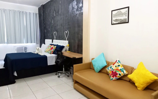 TC1010 Espaçoso apto na Praia de Copacabana