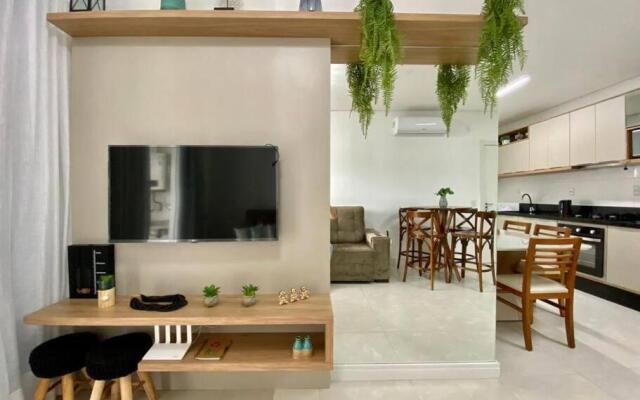 Apto 80m da Praia Grande vista mar!