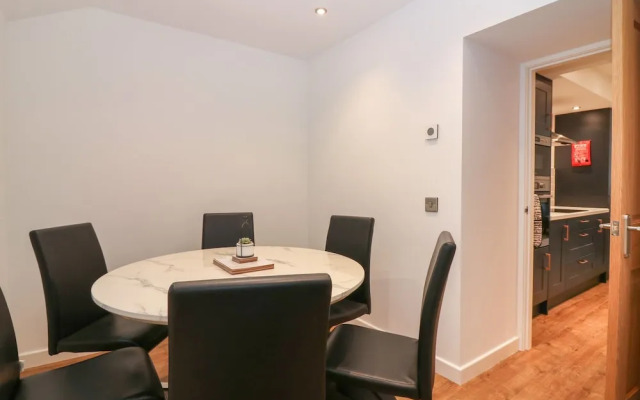 The Reception Room at The Institute Executive Apartments