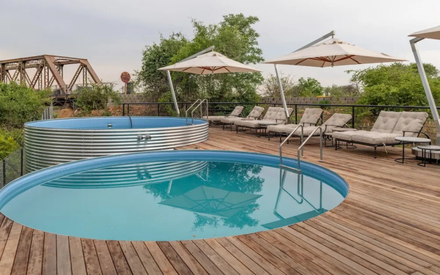 Kruger Shalati - Train on the Bridge and Garden Suites