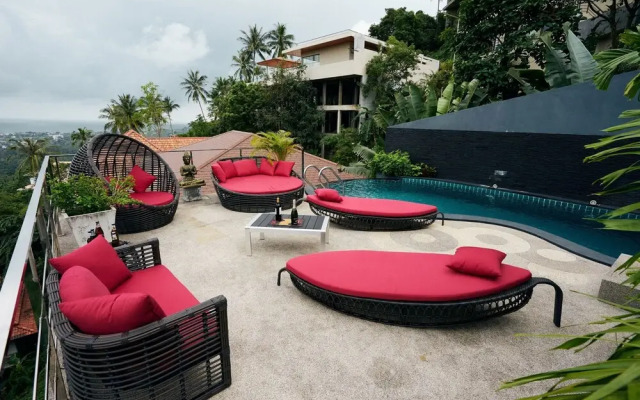 7 Bedroom Twin Sea View Villas Chaweng
