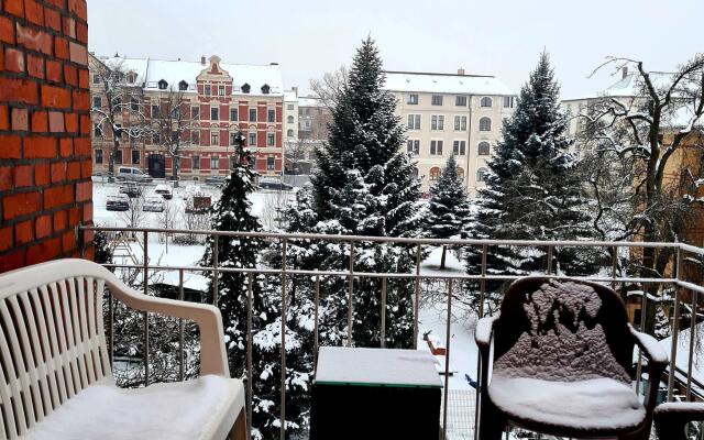 Cozy holiday apartment in Falkenstein with a fireplace