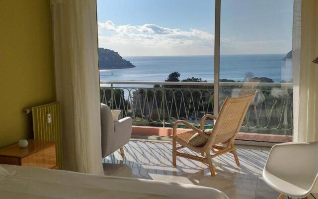 Vue mer exceptionnelle entre Nice et Monaco