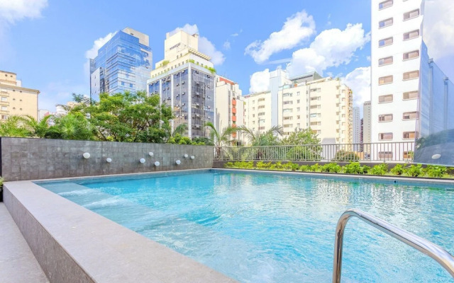 Zen Studio W/panoramic View of Sao Paulo Onj2612