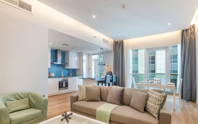 Manzil-Lux 1BR in Marina with views