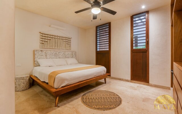 BajoCielo107 Lux 2BR Condo Priv Pool in Aldea Zama