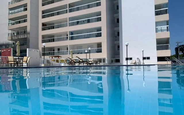 Apartamento em Bertioga com varanda gourmet