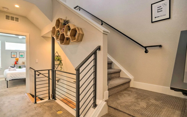 City Skyline Views: Upscale Denver Townhome