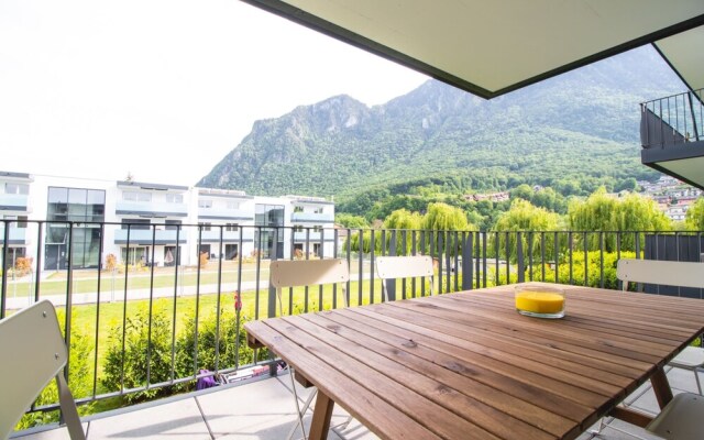 Modern 2 Bedrooms Apartment at Le Bouveret. Self-checkin