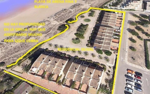Residencial OlivalAcceso privado playa por jardín