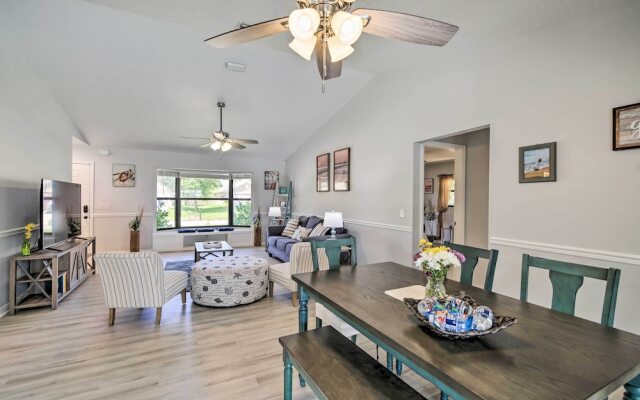 Bright Sebastian Home w/ Pool ~ 7 Mi to Beach!