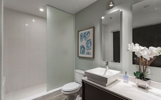 Industrial Chic Condo with Balcony