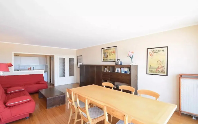 Apartment on Belgian Coast With Sea View