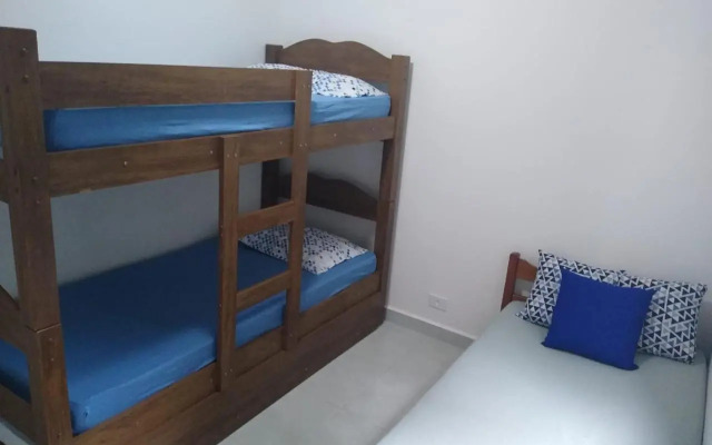 Ubatuba - Apartamento com Churrasqueira e Piscina