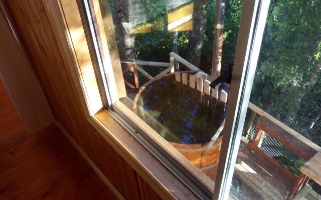 Room-cabaña Hualle con hot tub Exclusivo