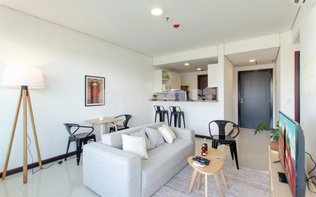 Relájate en este Hermoso y Acogedor Dpto 1D007