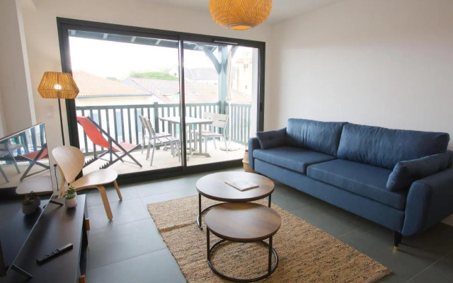 T2 Hypercentre Capbreton - Plage - Surf - Famille