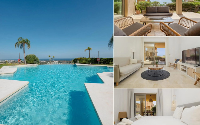 Modern and luxurious holiday home with sea views in Benahavís